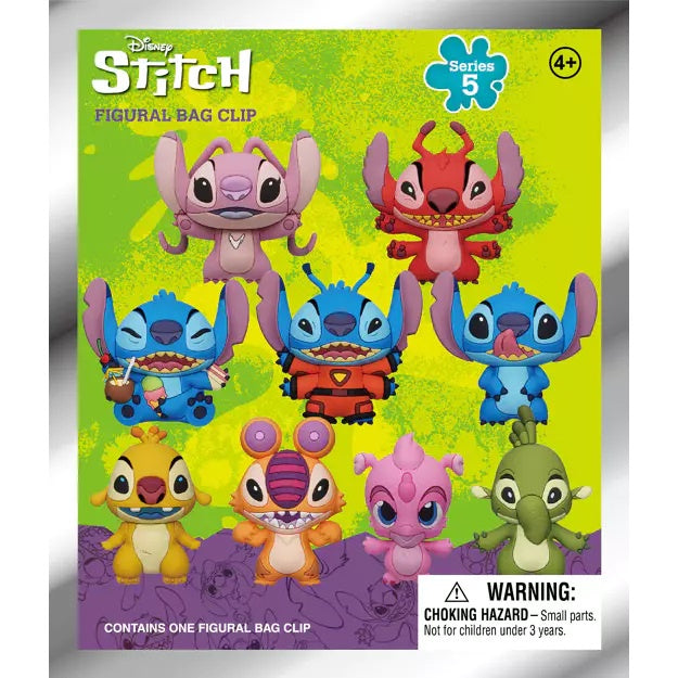 DISNEY LILO STITCH Series Mystery Blind Bag Keyring