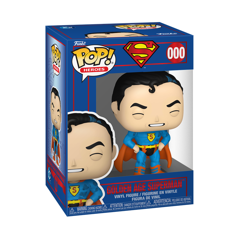 DC : SUPERMAN - Golden Age Superman #000 Funko Pop!