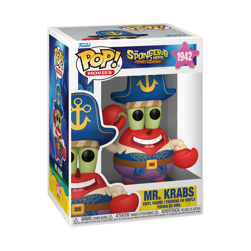 SPONGEBOB SQUAREPANTS MOVIE - Mr Krabs #1942 Funko Pop!