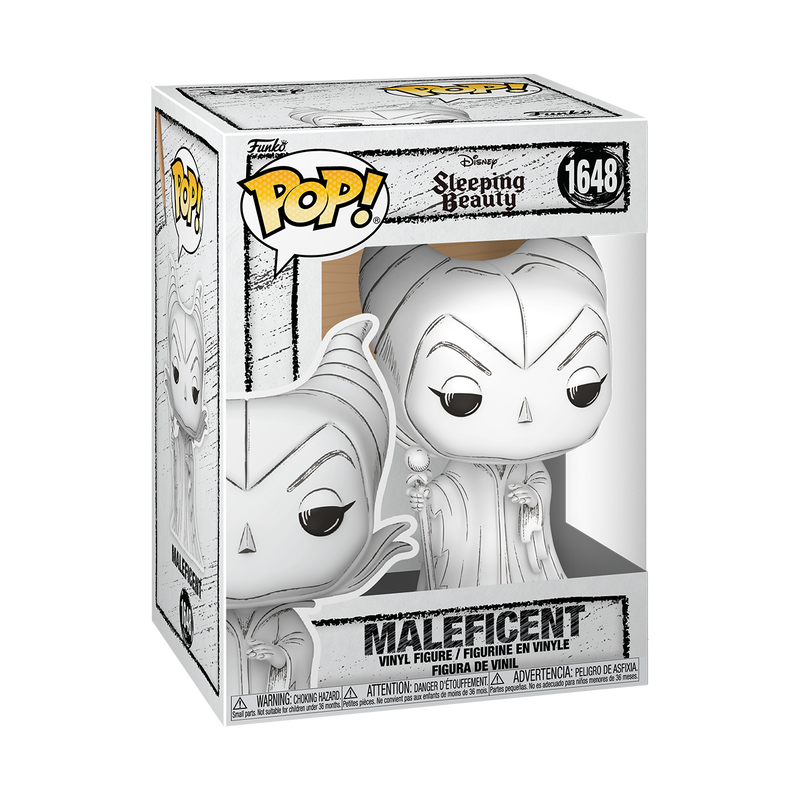 DISNEY : SLEEPING BEAUTY - Maleficent (Sketched Deco) #1648 Funko Pop!