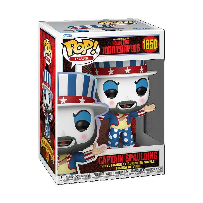 HOUSE OF 1000 CORPSES - Captain Spaulding #1850 Funko Pop! Plus