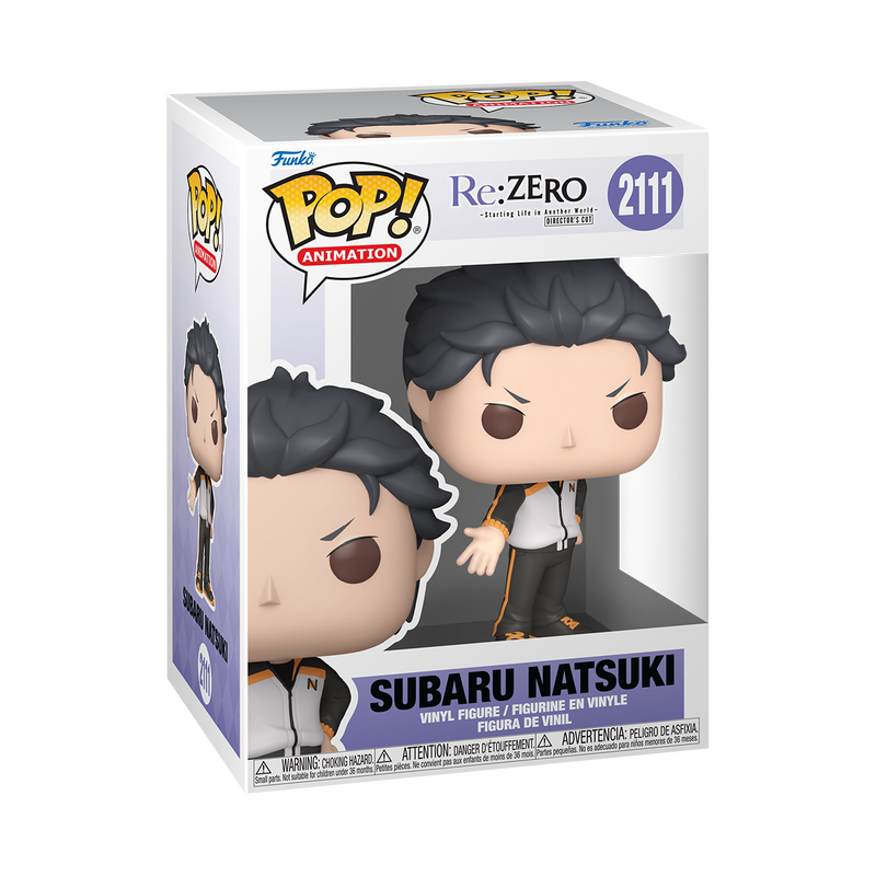RE : ZERO : STARTING LIFE IN ANOTHER WORLD - Subaru Natsuki #2111 Funko Pop!