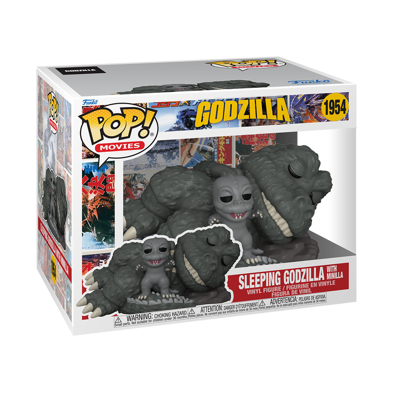 GODZILLA - Sleeping Godzilla With Minilla #1954 Funko Pop!