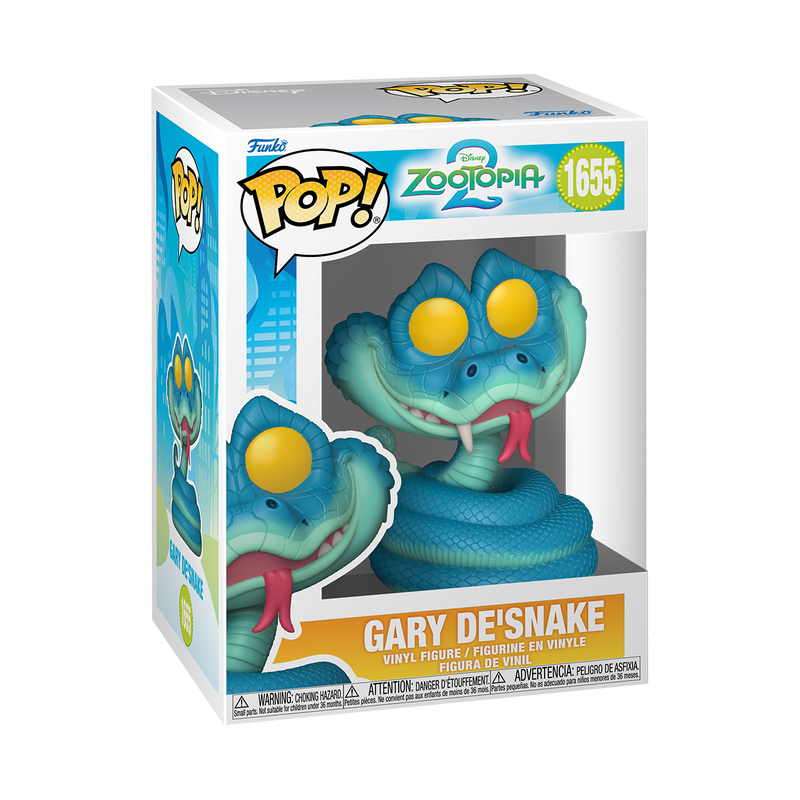DISNEY : ZOOTOPIA 2 - Gary De'Snake #1655 Funko Pop!