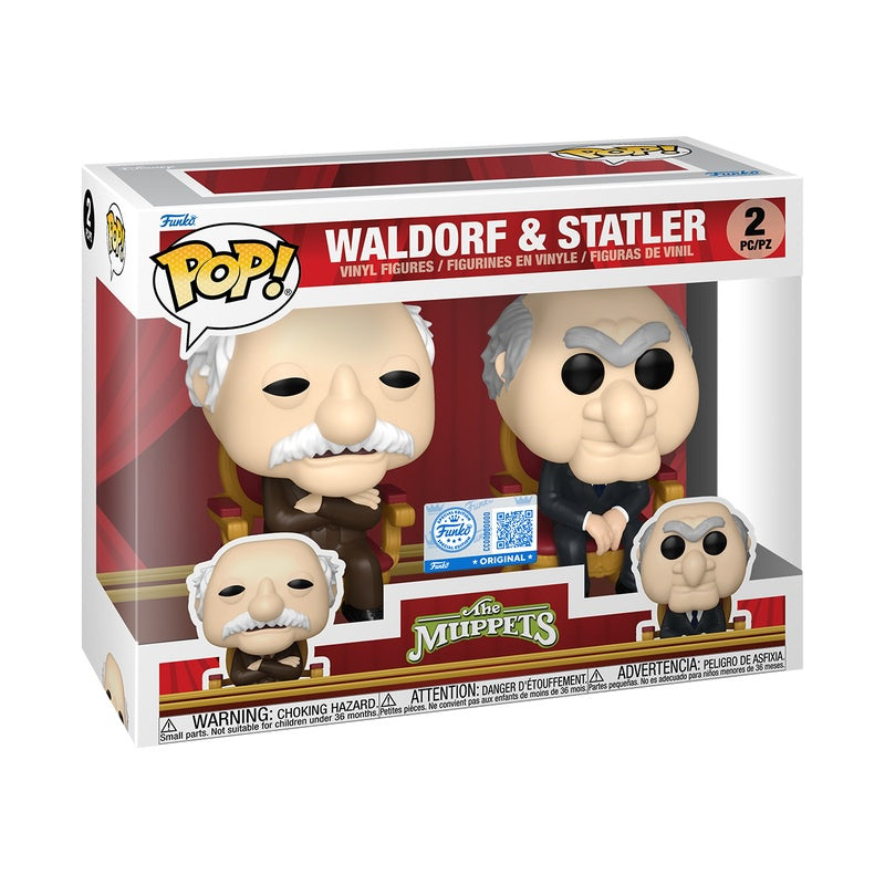 THE MUPPETS - Waldorf & Statler Funko Pop! 2-Pack