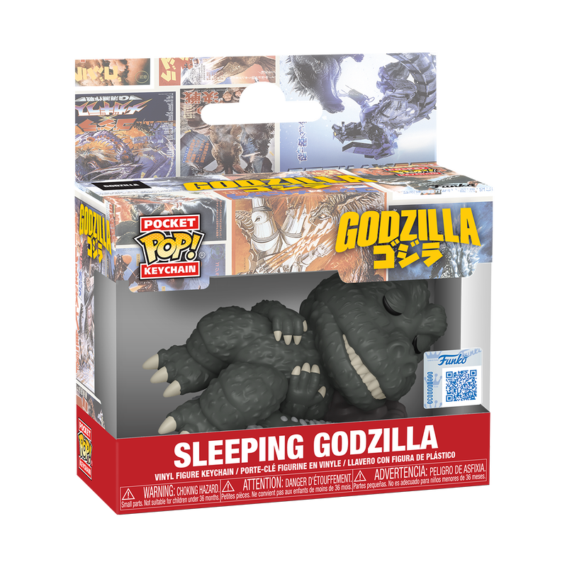 GODZILLA - Sleeping Godzilla Funko Pocket Pop! Keychain
