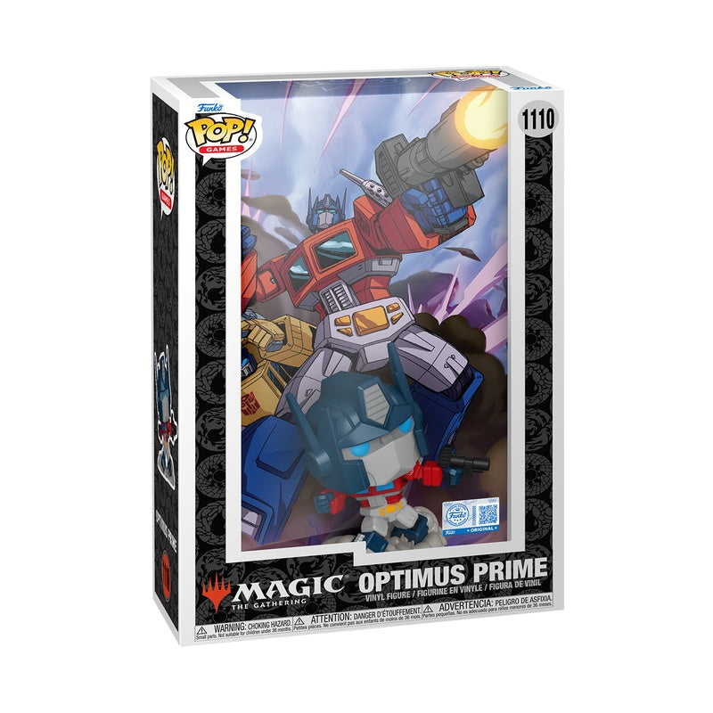 MAGIC THE GATHERING X TRANSFORMERS - Optimus Prime #1110 Funko Pop! Cover