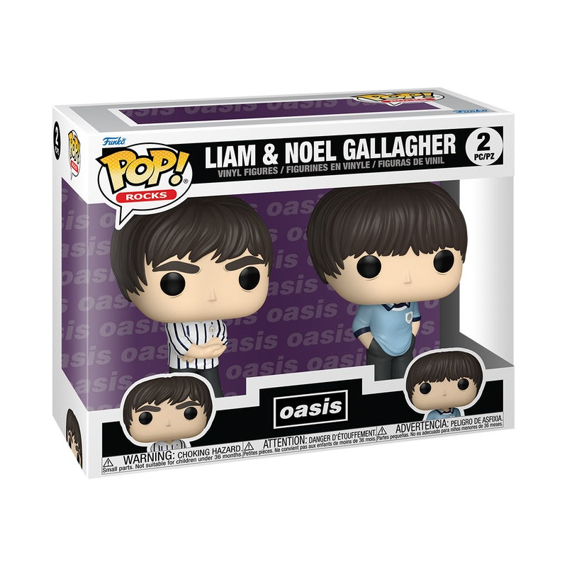 OASIS - Liam & Noel Gallagher Funko Pop! 2-Pack