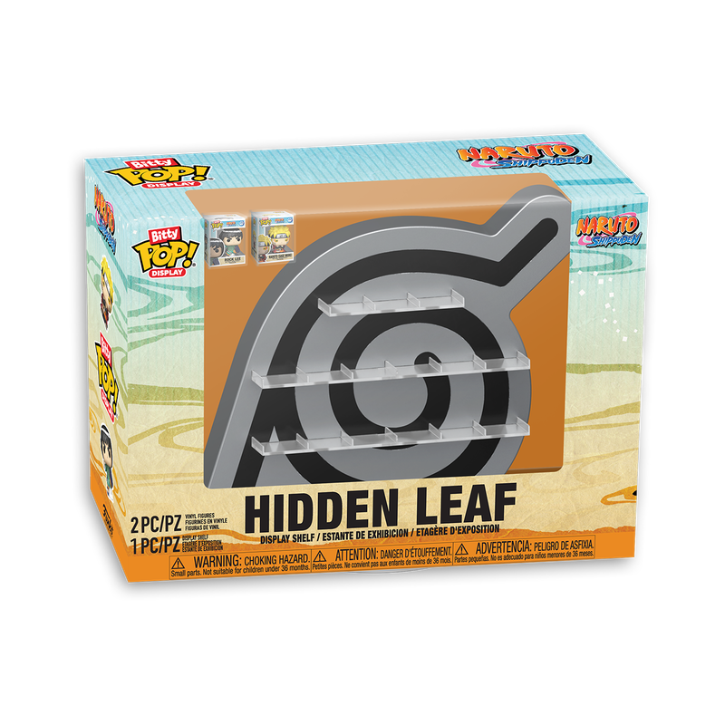 NARUTO SHIPPUDEN - Hidden Leaf Funko Bitty Pop! Display Set
