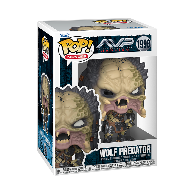 ALIEN VS PREDATOR : REQUIEM - Wolf Predator #1998 Funko Pop!