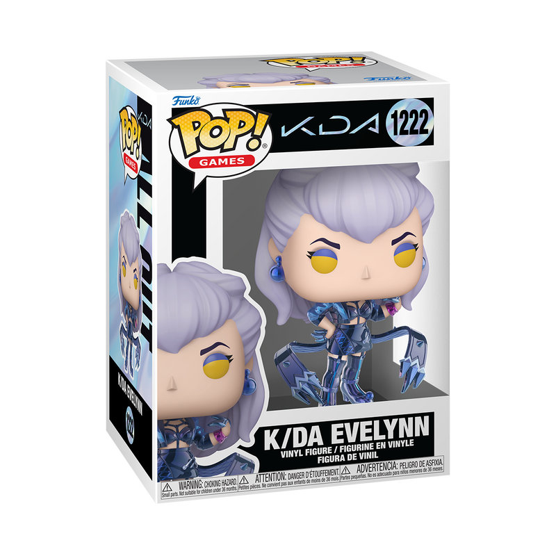 LEAGUE OF LEGENDS : K/DA - K/DA Evelynn #1222 Funko Pop!
