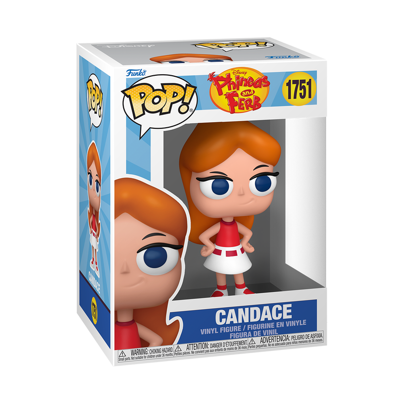 DISNEY : PHINEAS & FERB - Candace #1751 Funko Pop!