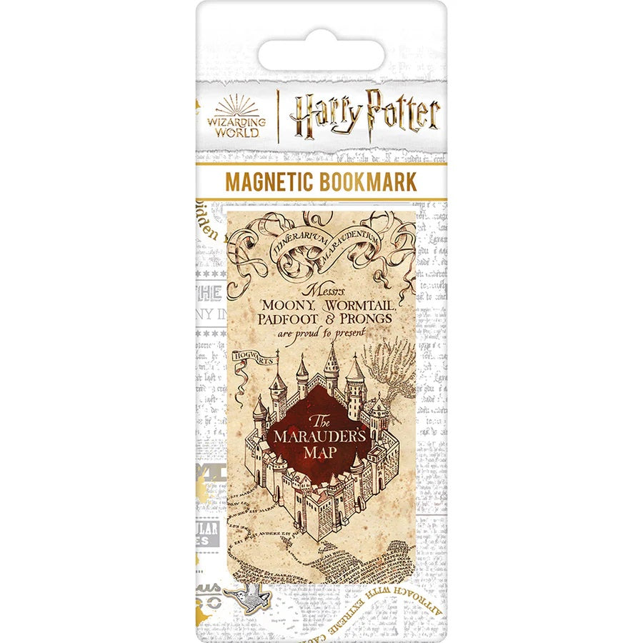 HARRY POTTER - Maurauder's Map Magnetic Bookmark