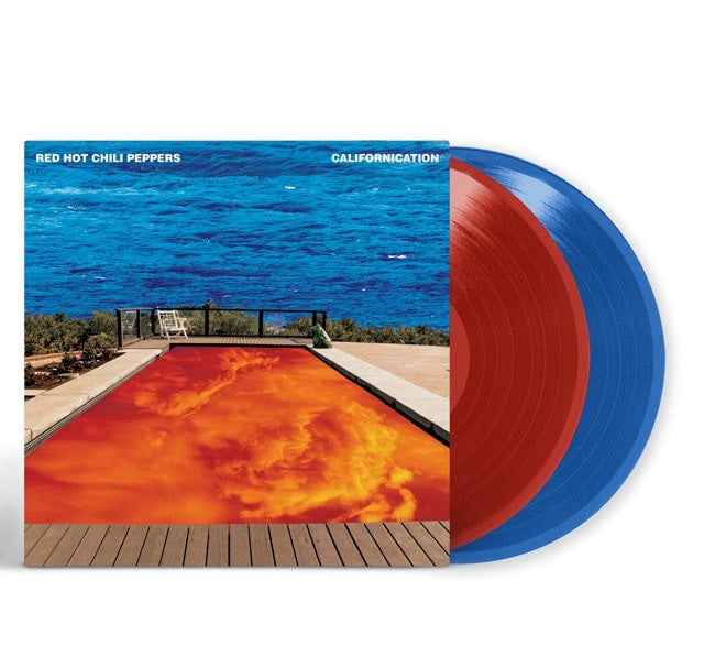 RED HOT CHILI PEPPERS - Californication 25th Anniversary Limited Red & Blue Vinyl Album