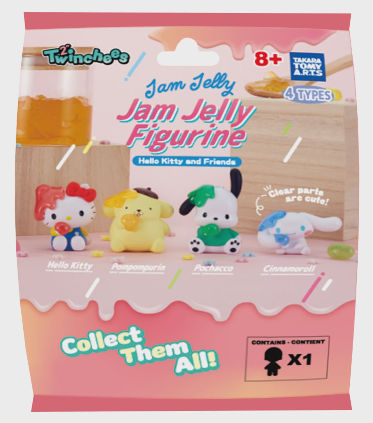SANRIO : HELLO KITTY - Jam Jelly Character Twinchees Figure Mystery Bag (1)