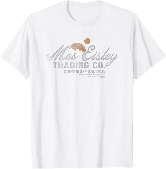 STAR WARS - Mos Eisley Trading Co White T-Shirt