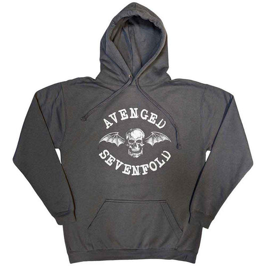 AVENGED SEVENFOLD - Logo Grey Hoodie