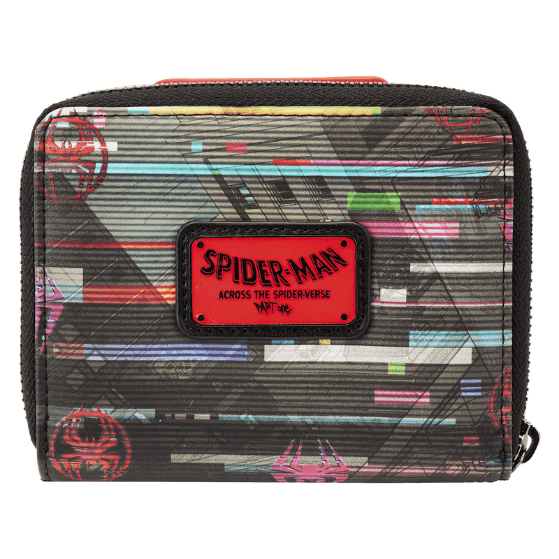 LOUNGEFLY : MARVEL - Across The Spider-Verse Lenticular Zip Purse