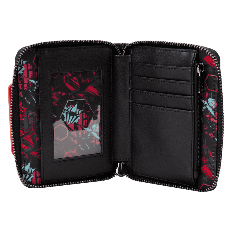 LOUNGEFLY : MARVEL - Across The Spider-Verse Lenticular Zip Purse