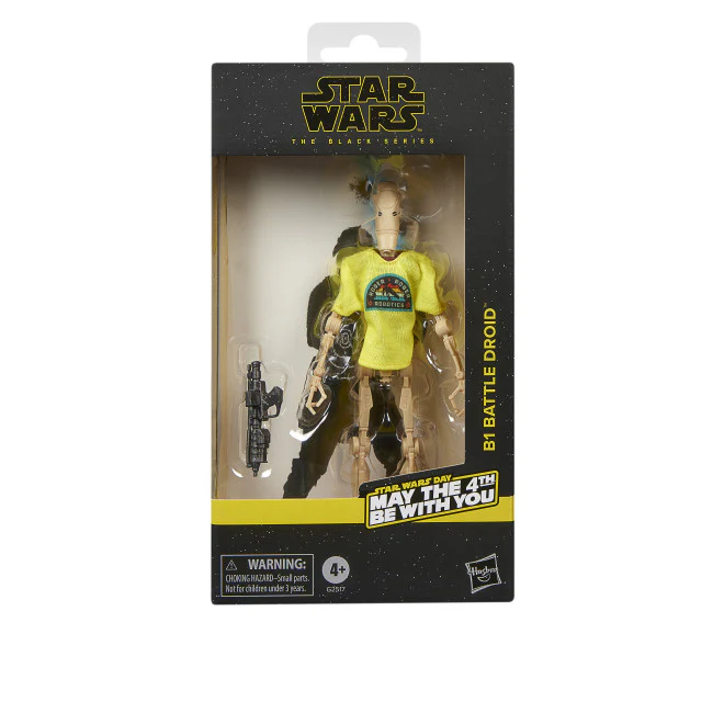 STAR WARS - B1 Battle Droid (May the 4th Be With You) Black Series Action Figure
