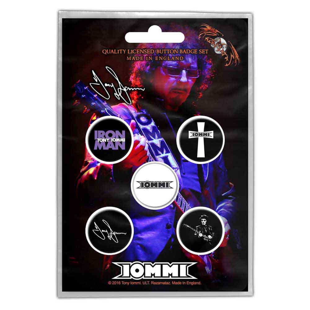 TONY IOMMI - Iommi Badge Pack