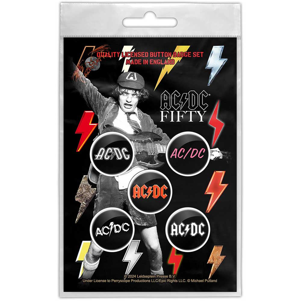 AC/DC - Bolt Array Badge Pack