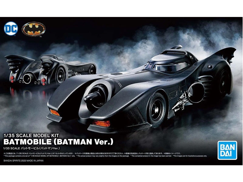 DC : BATMAN 1989 - 1/35 Scale Batmobile Model Kit