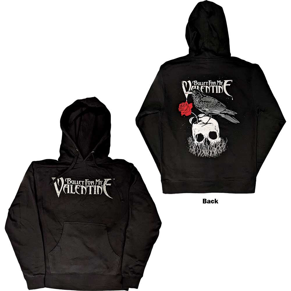 BULLET FOR MY VALENTINE - Logo & Raven Hoodie