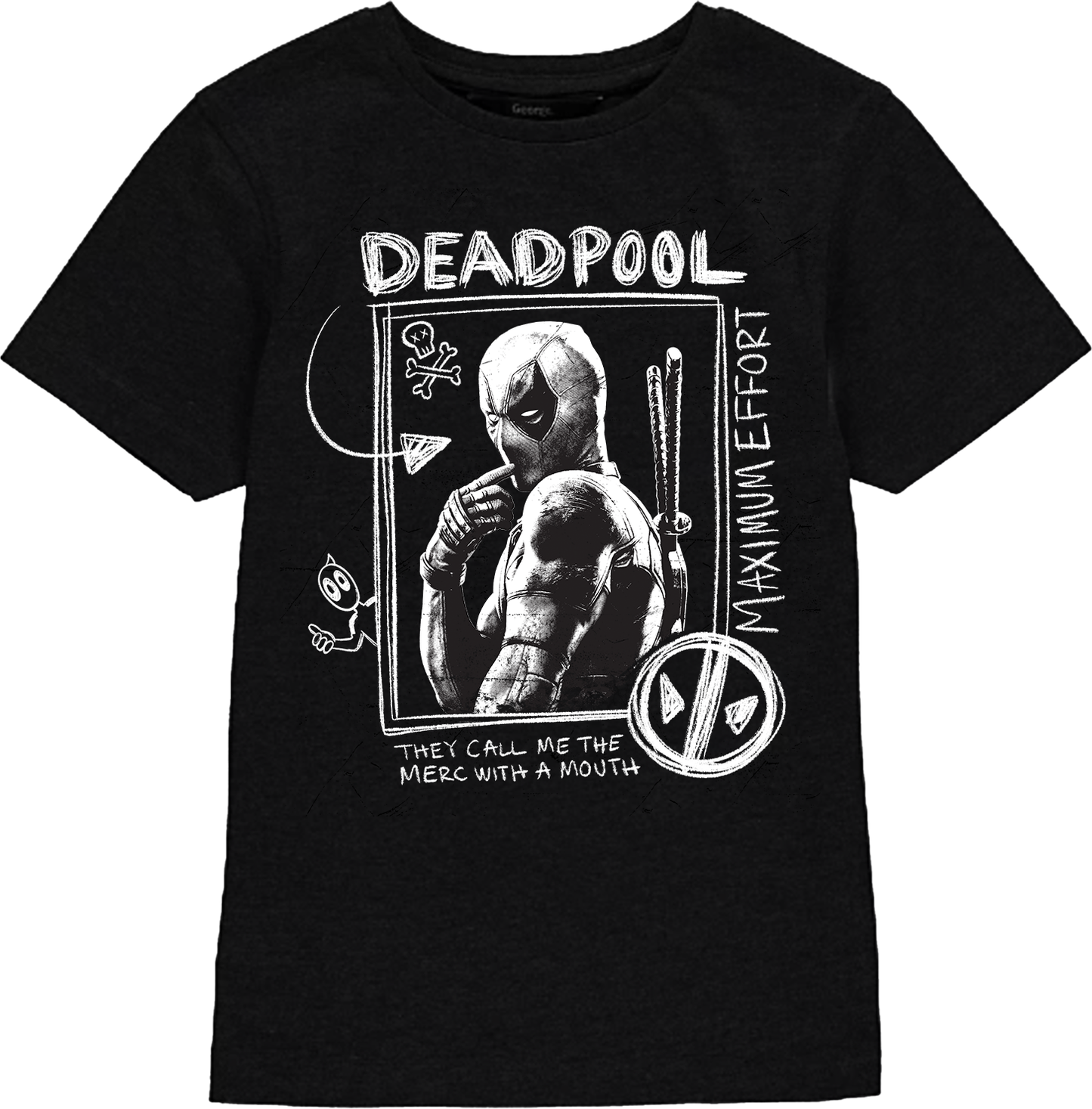 MARVEL : DEADPOOL - Maximum Effort T-Shirt