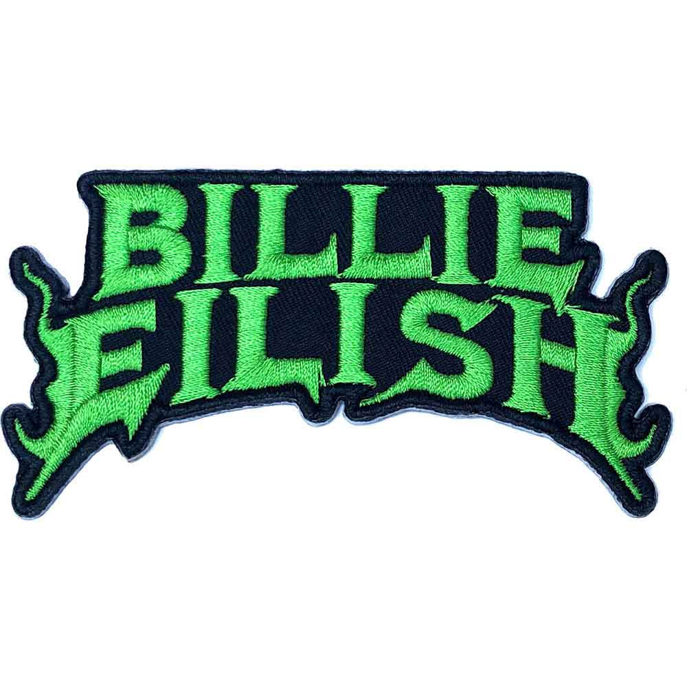 BILLIE EILISH - Fame Green Woven Patch
