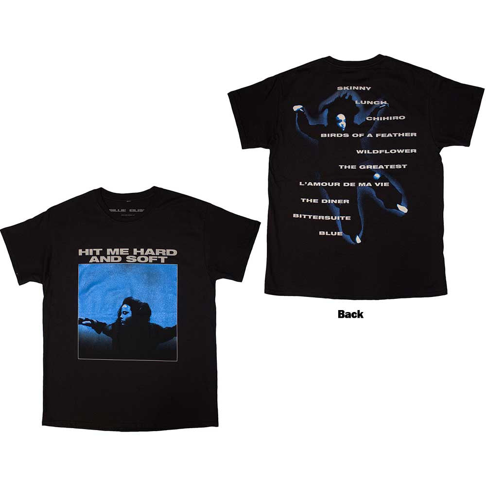 BILLIE EILISH - Hit Me Hard And Soft Tracklist T-Shirt