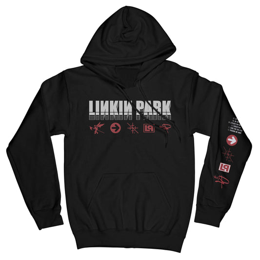 LINKIN PARK - Hybrid Theory Front & Backprint Hoodie