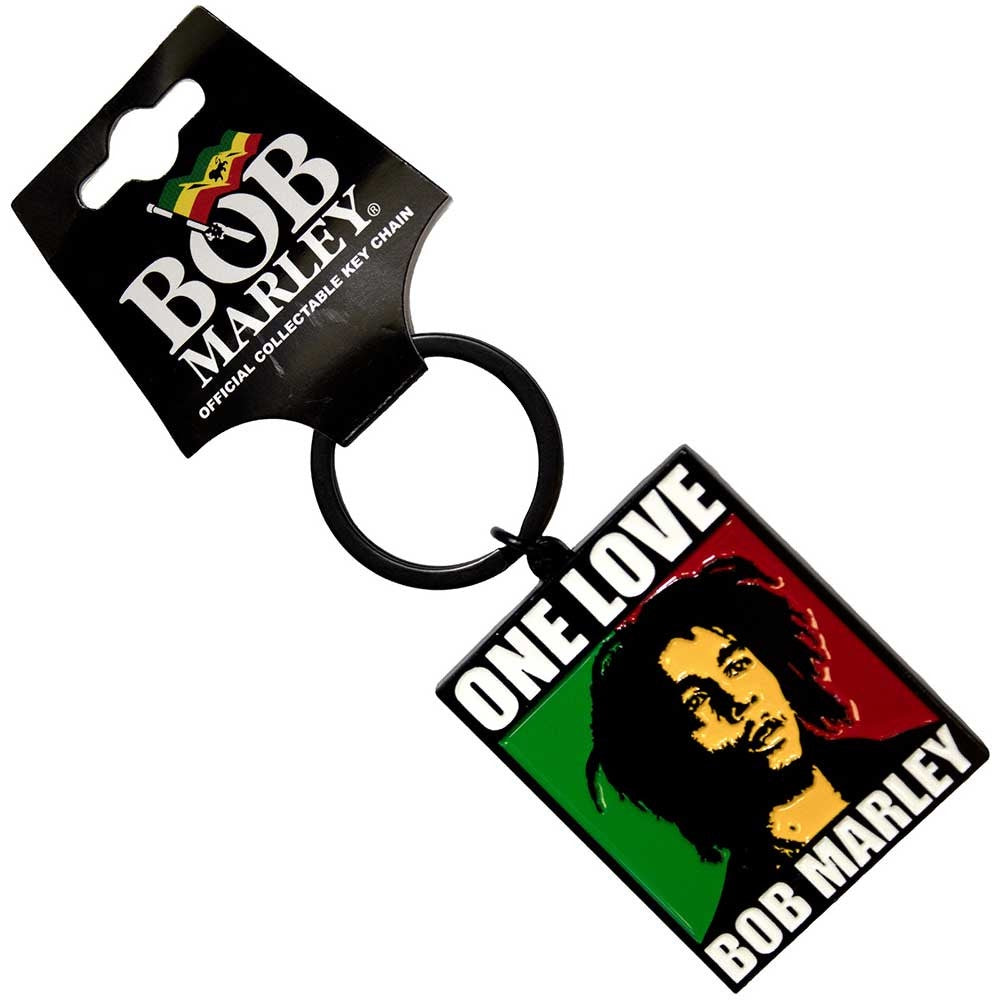 BOB MARLEY - One Love Metal Keyring