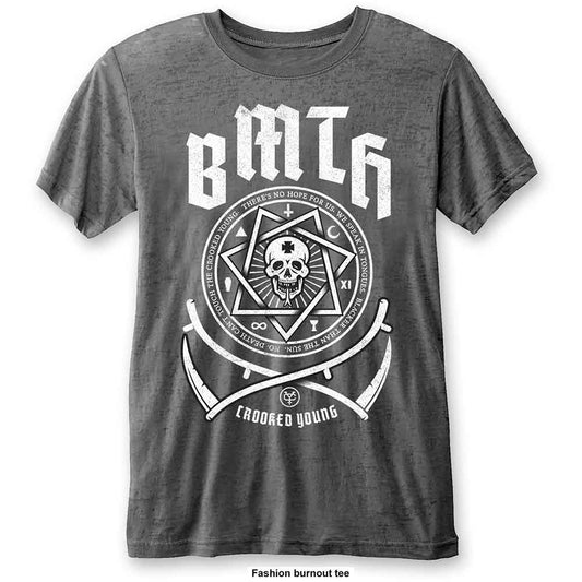 BRING ME THE HORIZON - Crooked Young Burnout T-Shirt
