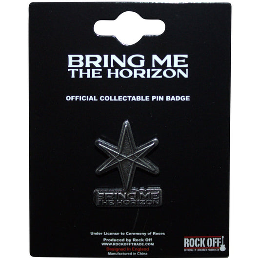 BRING ME THE HORIZON - 6-Point Star Metal Pin Badge