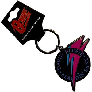 DAVID BOWIE - Aladdin Sane Metal Keyring