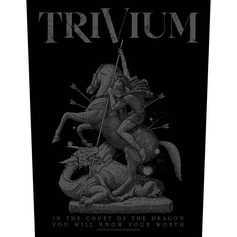 TRIVIUM - In The Court Of The Dragon Back Patch