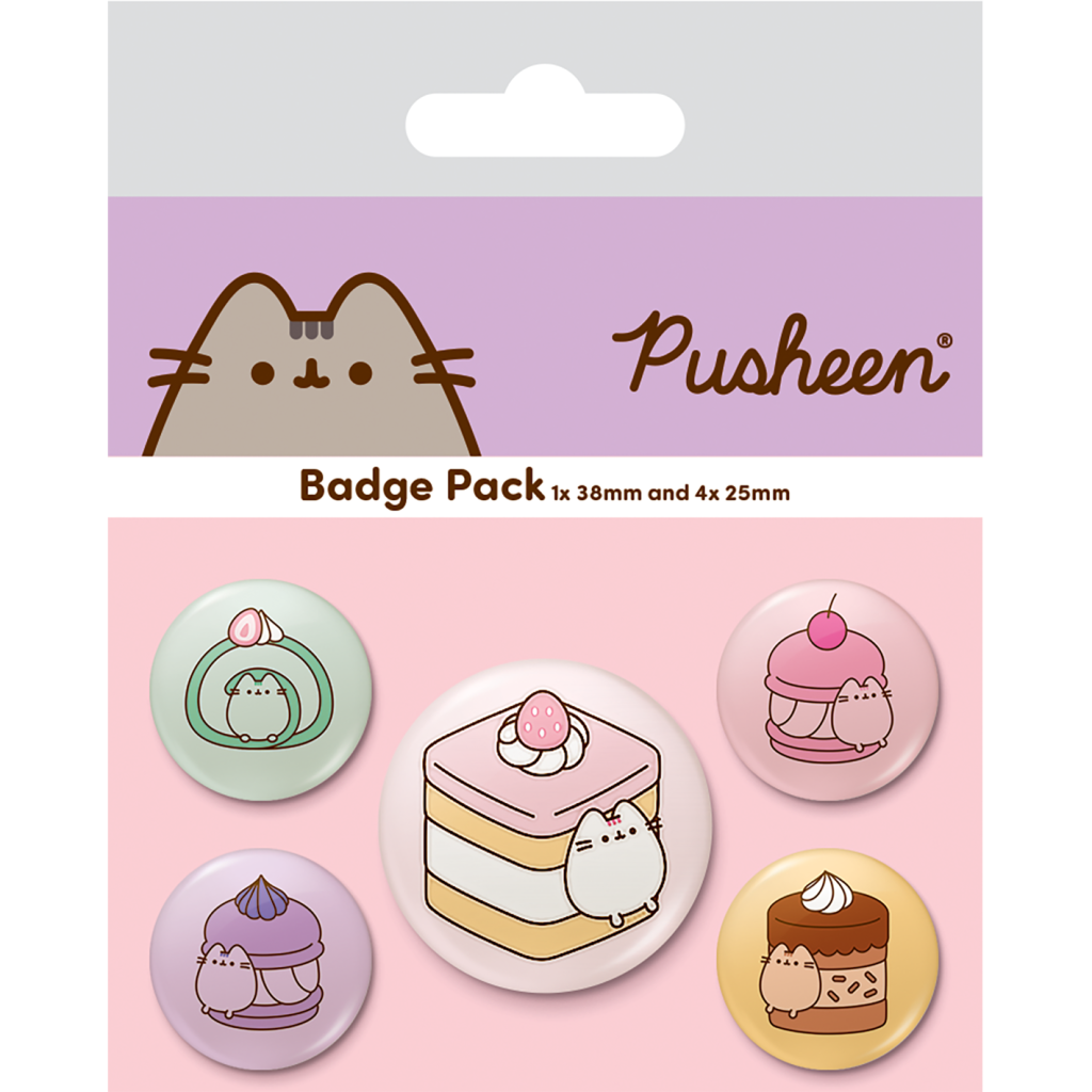 PUSHEEN - Little Treats Badge Pack