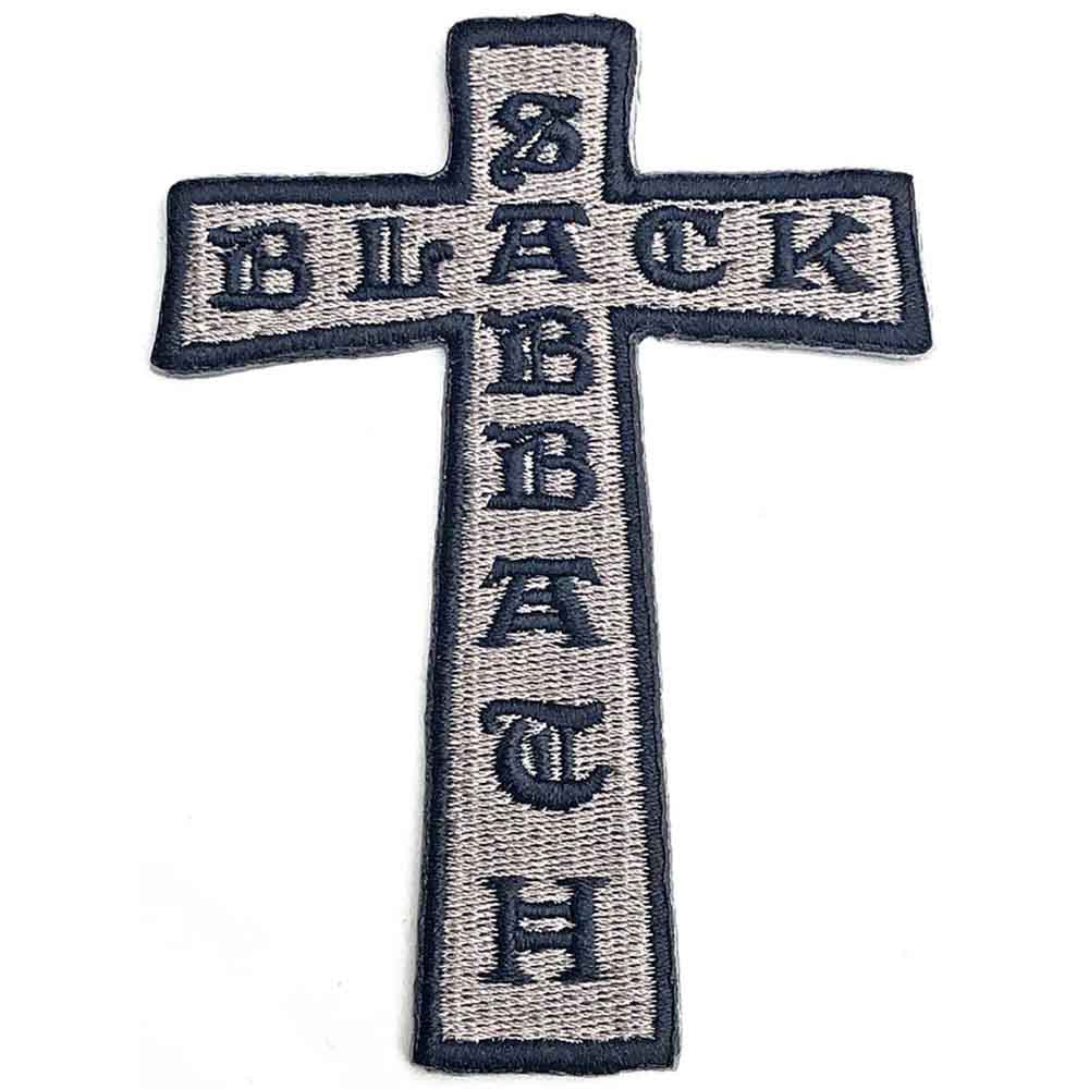 BLACK SABBATH - Cross Woven Patch