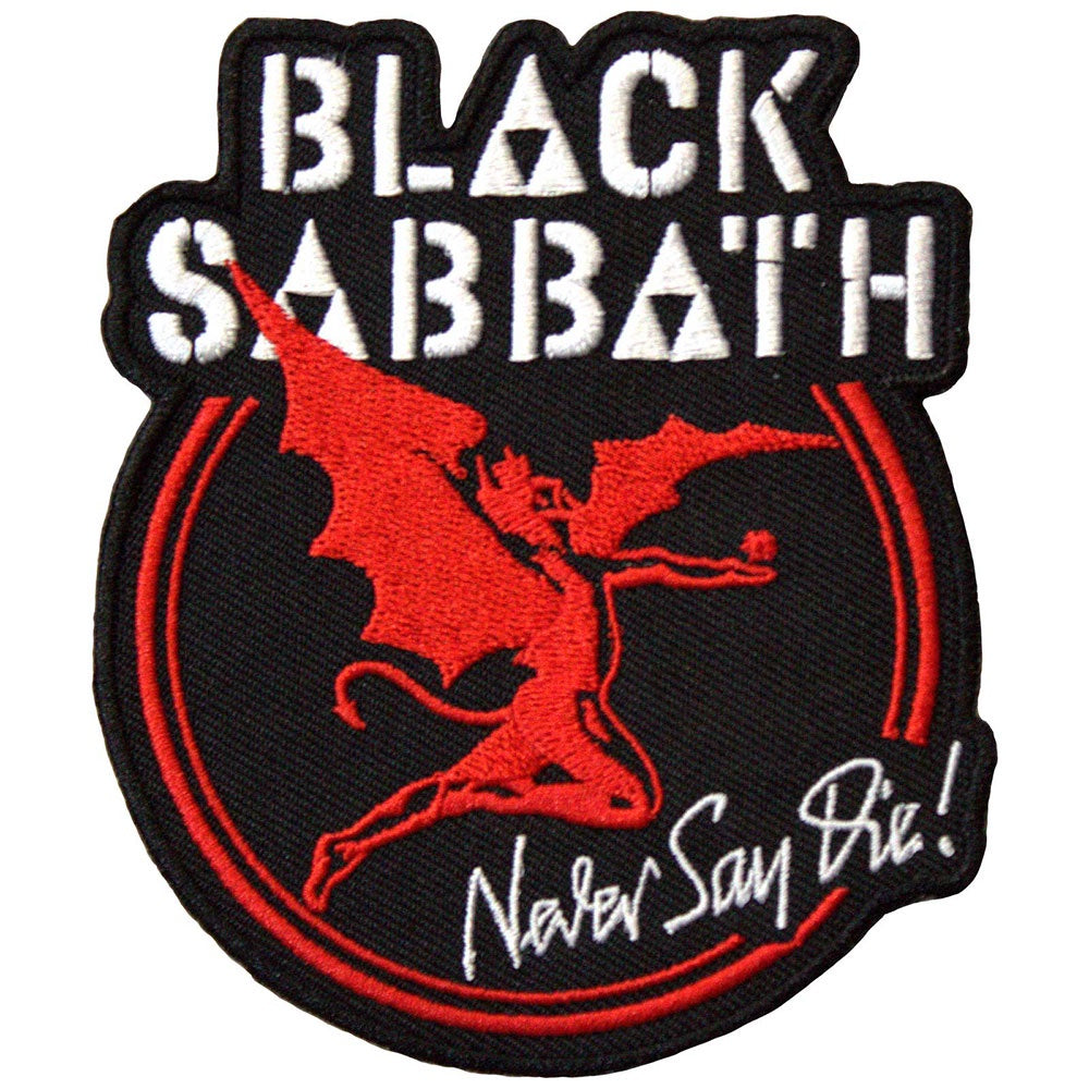 BLACK SABBATH - Archangel Never Say Die Woven Patch
