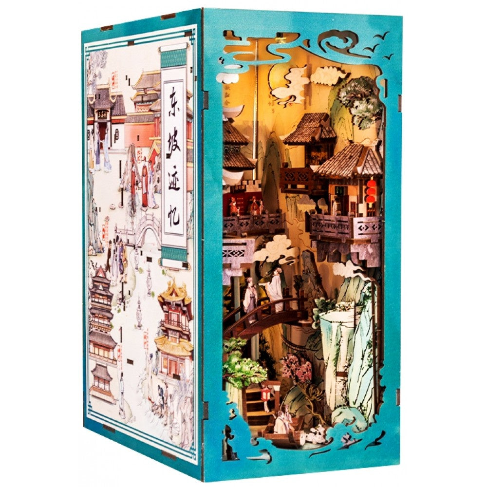 WOODEN BOOK NOOK - Su Dongpo's Life DIY Model Kit