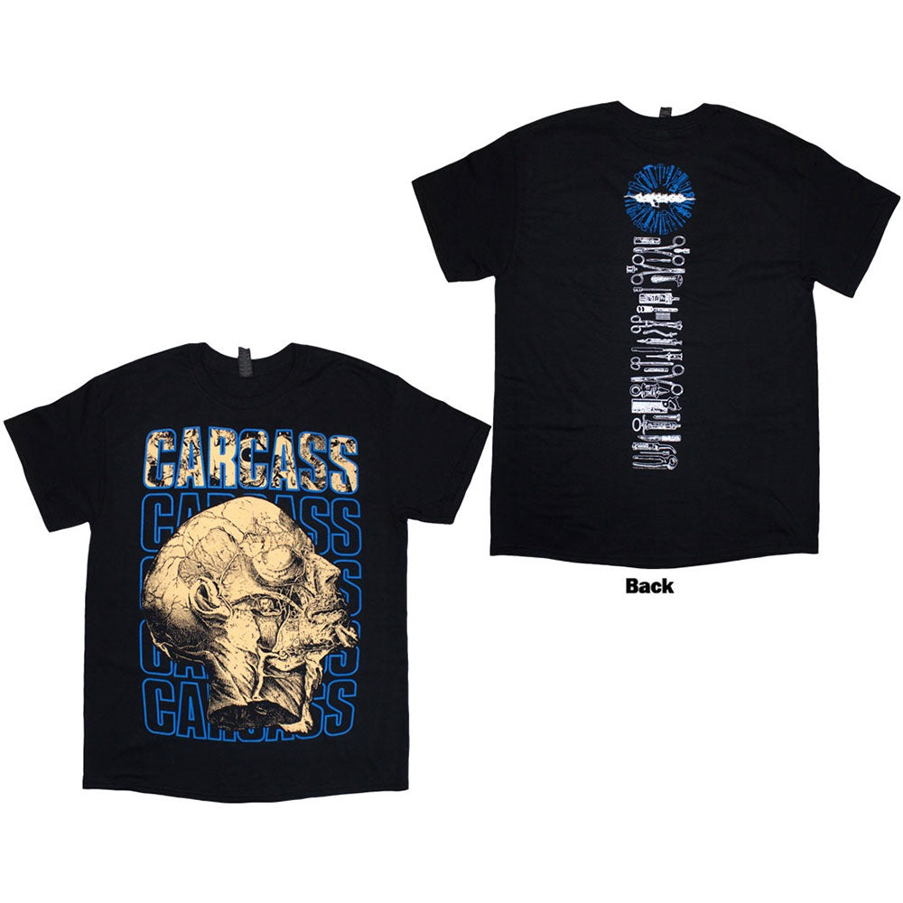 CARCASS - Necro Head Back Print T-Shirt