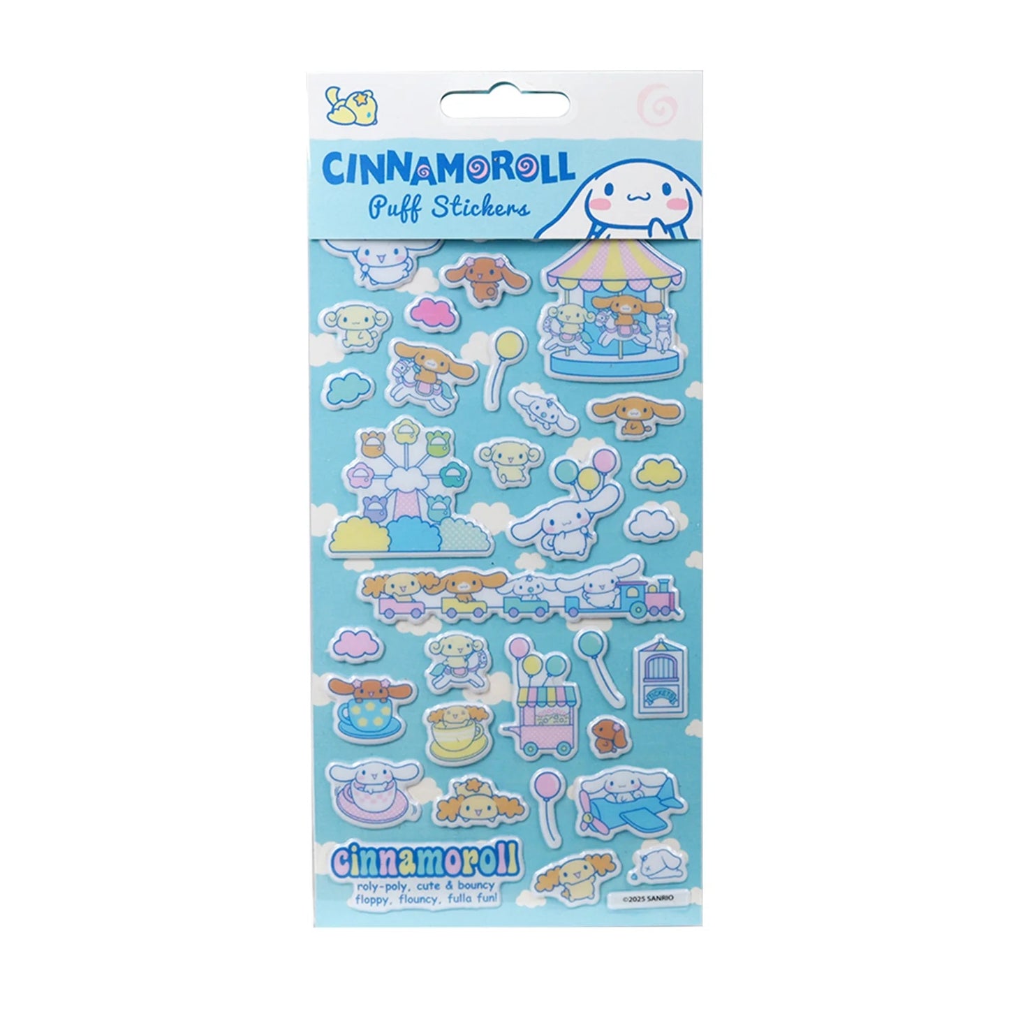 SANRIO - Cinnamoroll Puff Sticker Set (V2)