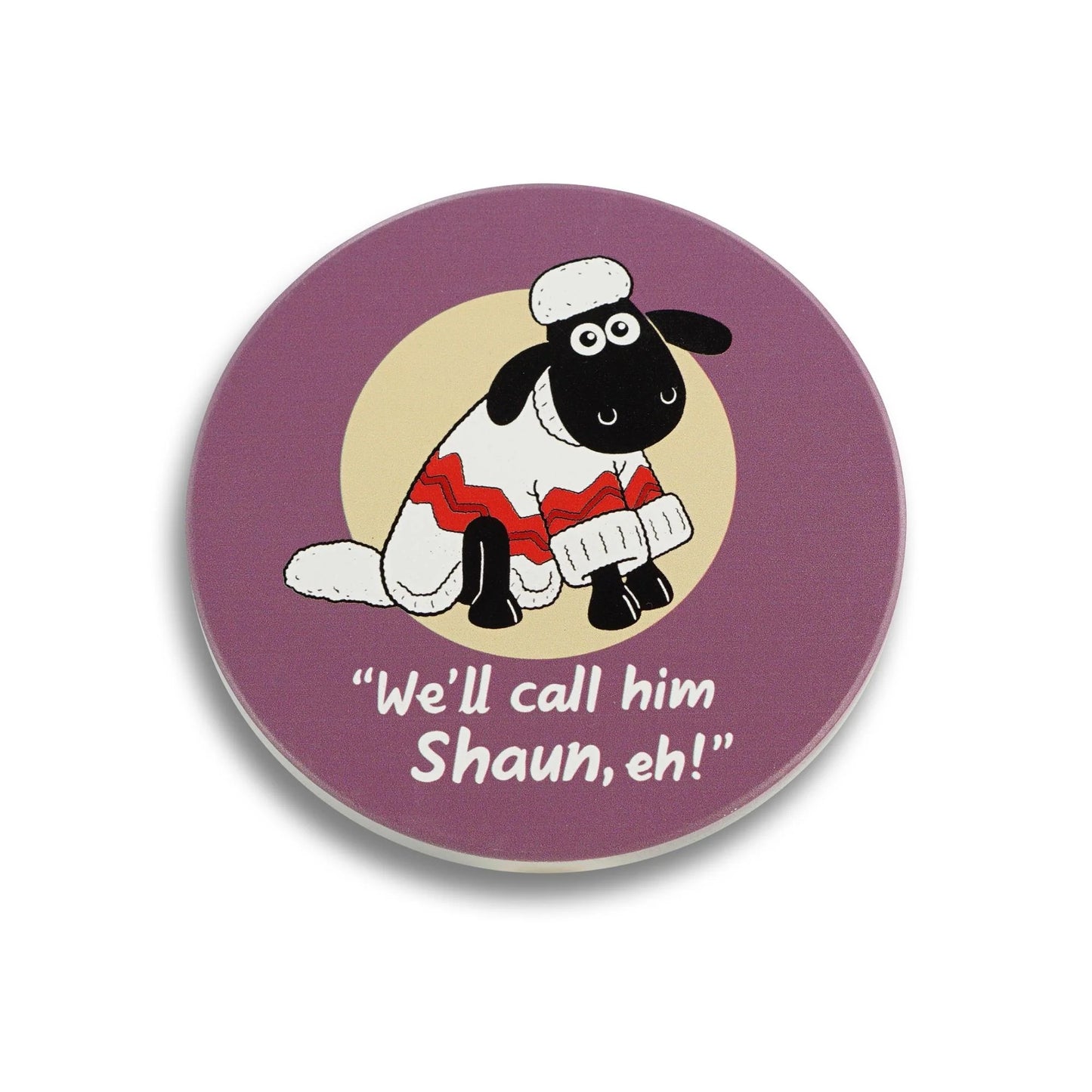 WALLACE & GROMIT - Shaun Ceramic Coaster