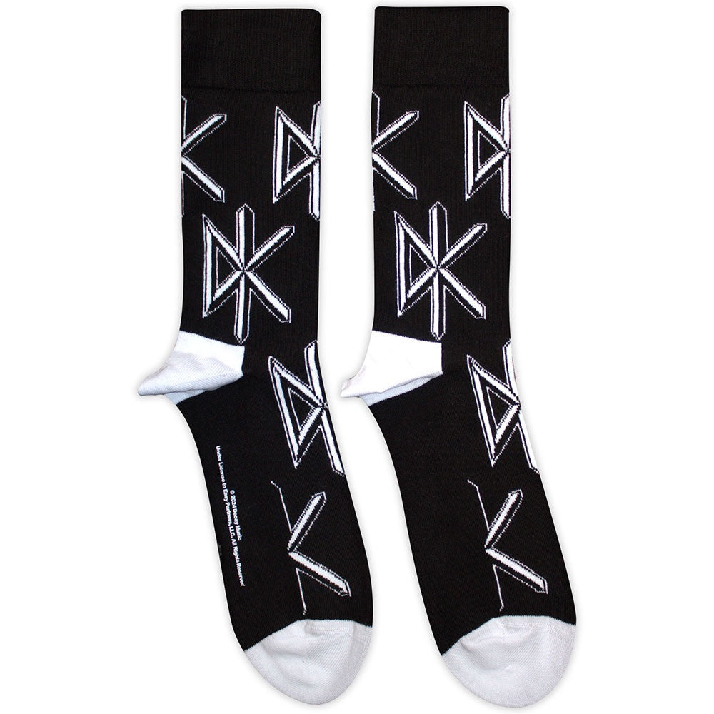 DEAD KENNEDYS - DK Logo Repeat Socks (7-11)
