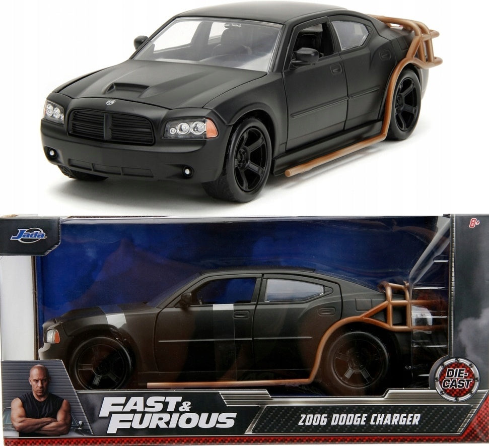 FAST & FURIOUS - 2006 Dodge Charger Heist Diecast Car