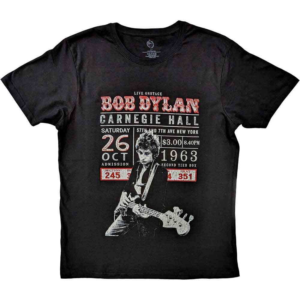 BOB DYLAN - Carnegie Hall '63 T-Shirt