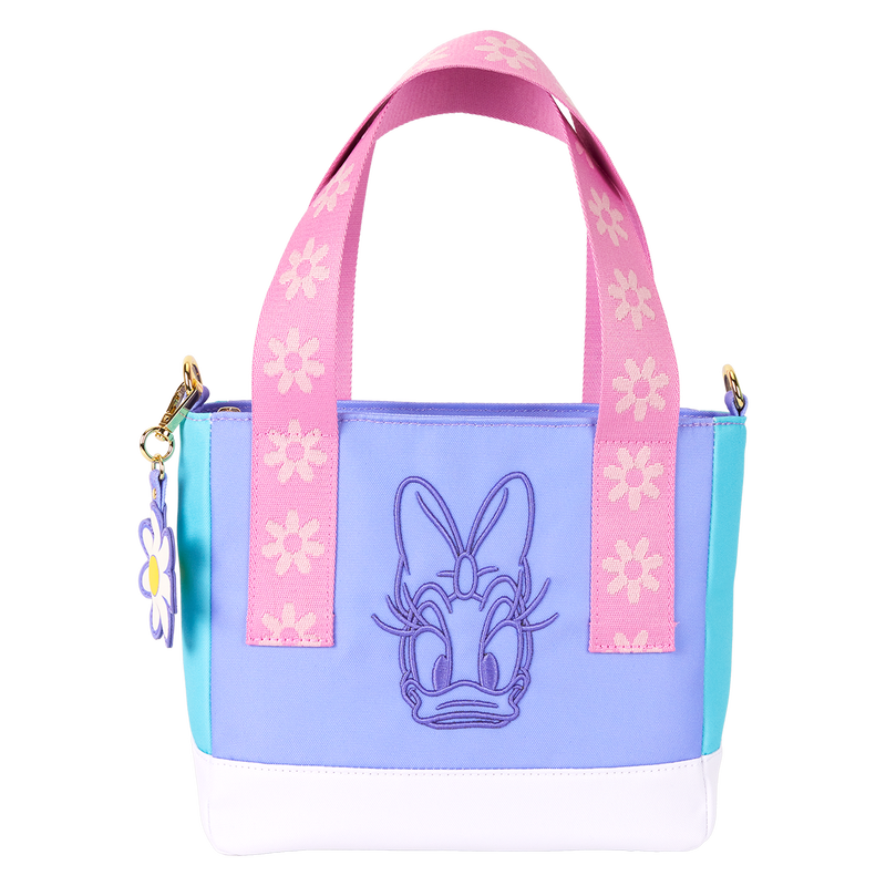 LOUNGEFLY : DISNEY - Daisy Duck Nylon Mini Tote Bag