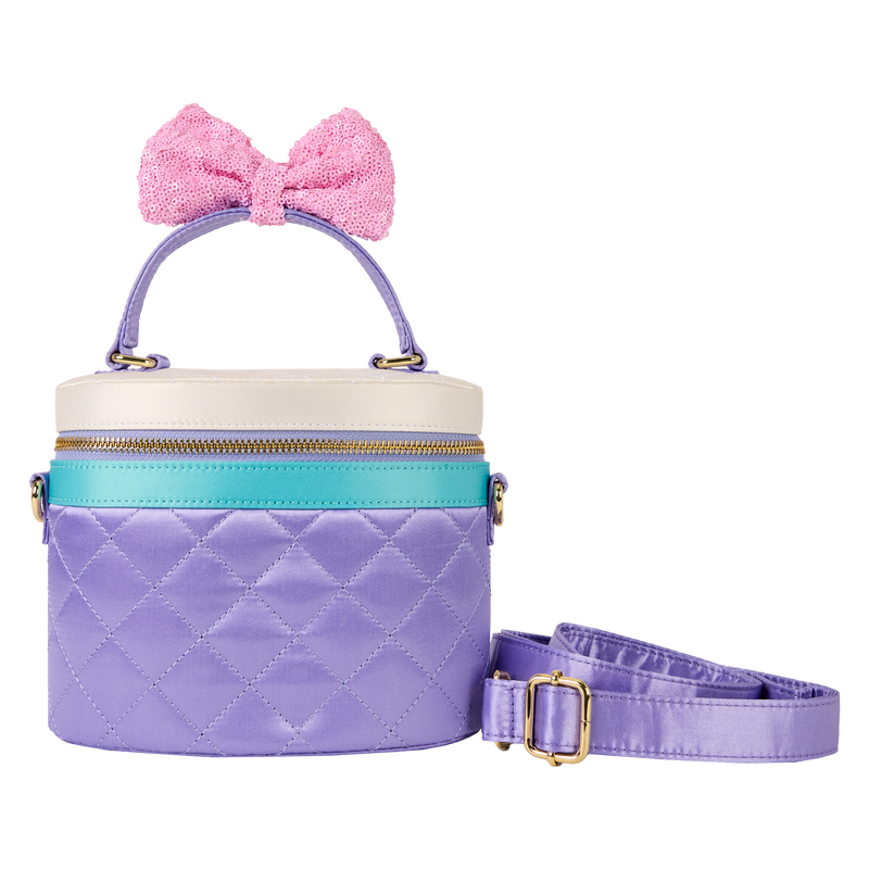 LOUNGEFLY : DISNEY - Daisy Duck Quilted Crossbody Bag