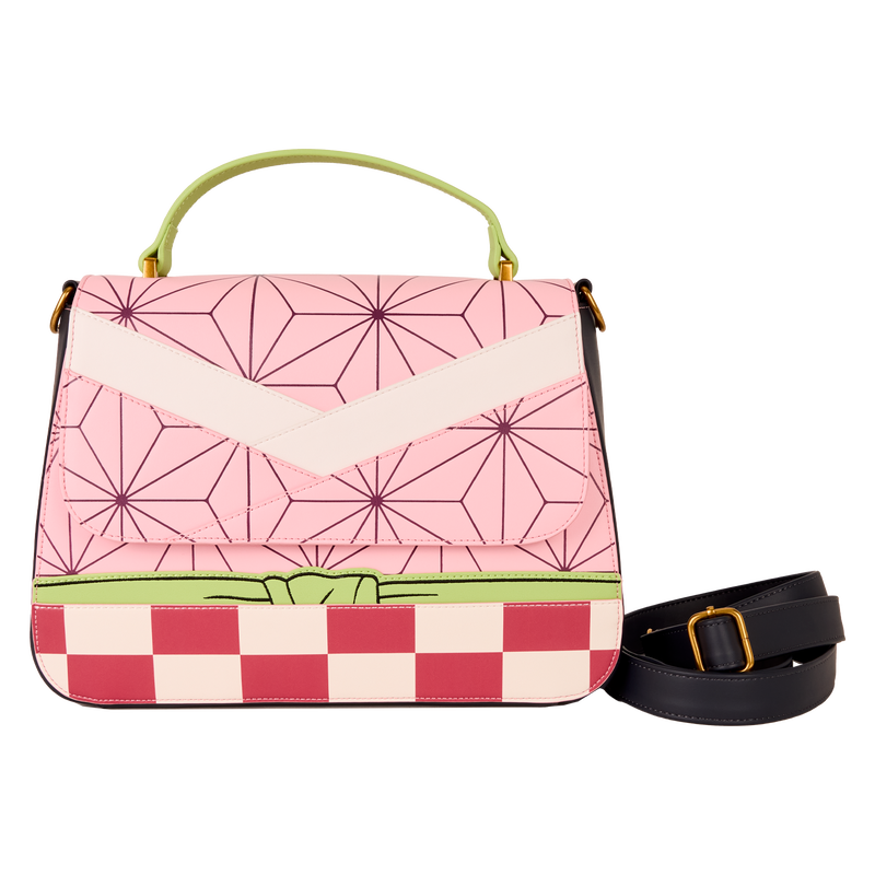 LOUNGEFLY : DEMON SLAYER - Nezuko Kamado Cosplay Crossbody Bag
